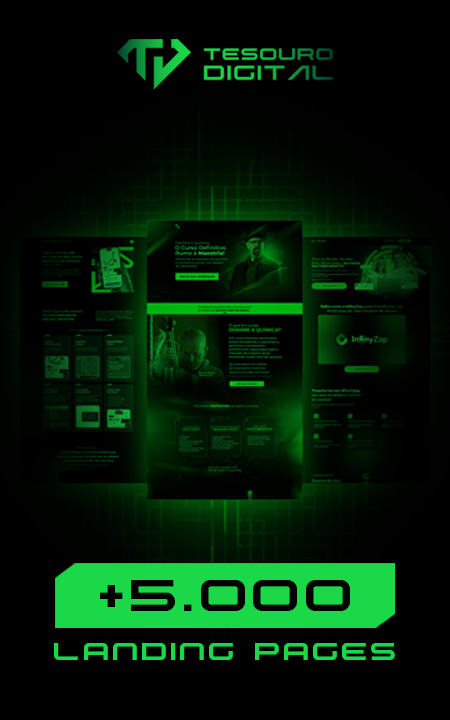 Tesouro Digital Landing Pages